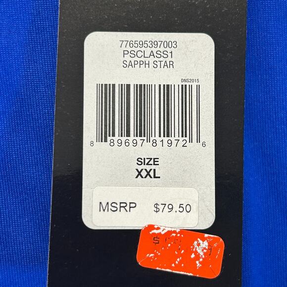 Ralph Lauren Polo Sport 1/4 Zip Pullover Men's 2XL Sapphire Blue Thermo Vent NEW - Picture 8 of 14